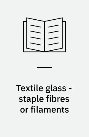 Textile glass - staple fibres or filaments : determination ofaverage diameter = Verre textile - Fibres discontinues et filaments : Détermination du diamètre moyen