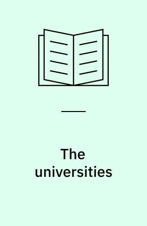 The universities : a royal commision?