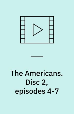 The Americans. Disc 2, episodes 4-7 (Stor skrift)
