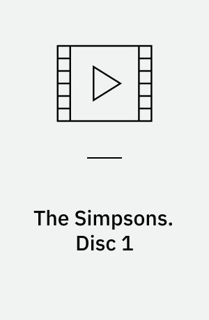 The Simpsons. Disc 1 (Stor skrift)