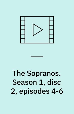 The Sopranos. Season 1, disc 2, episodes 4-6 (Stor skrift)