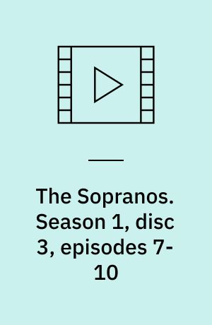 The Sopranos. Season 1, disc 3, episodes 7-10 (Stor skrift)