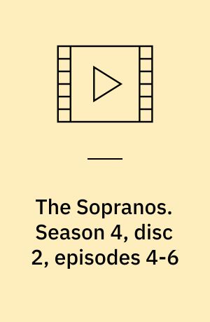 The Sopranos. Season 4, disc 2, episodes 4-6 (Stor skrift)