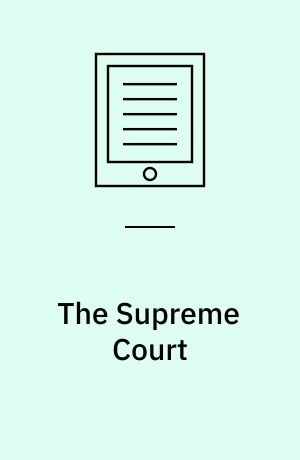 The Supreme Court : an analytic history of constitutional decision making