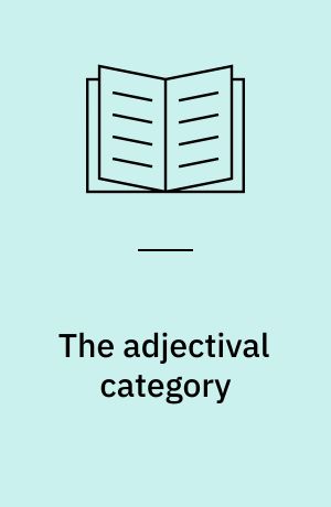 The adjectival category : criteria for differentiation and identification
