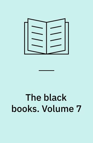 The black books : 1913-1932 : notebooks of transformation. Volume 7