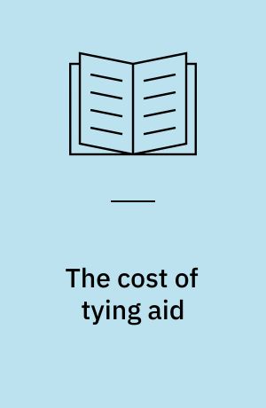 The cost of tying aid : a method and some Colombian estimates