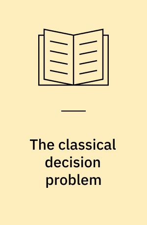 The classical decision problem