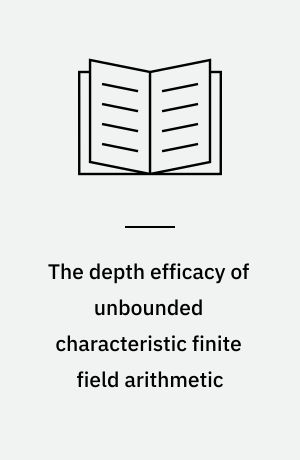 The depth efficacy of unbounded characteristic finite field arithmetic