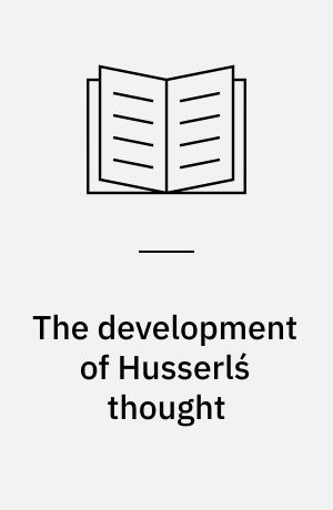 The development of Husserlś thought