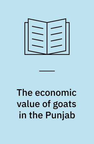 The economic value of goats in the Punjab