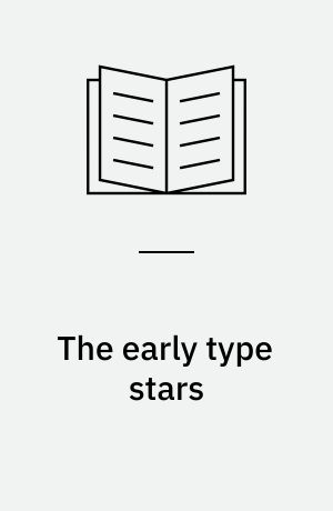 The early type stars