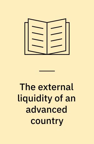 The external liquidity of an advanced country