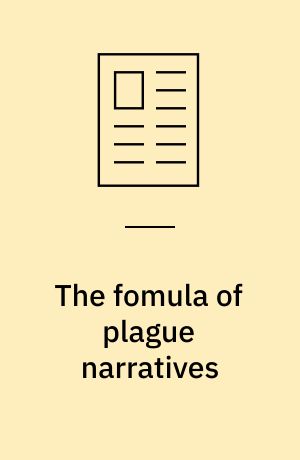 The fomula of plague narratives