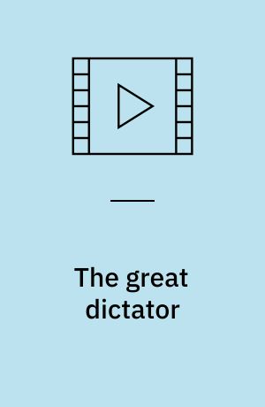 The great dictator (Stor skrift)