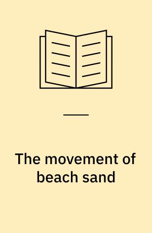 The movement of beach sand : an analysis using fluorescent grains