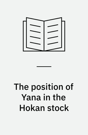 The position of Yana in the Hokan stock
