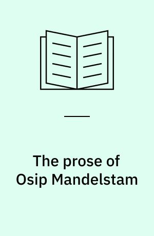 The prose of Osip Mandelstam