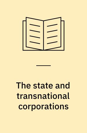 The state and transnational corporations : a network approach to industrial policy in India