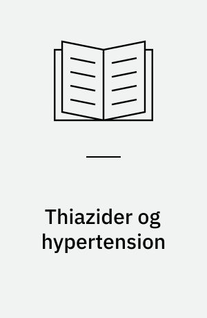 Thiazider og hypertension