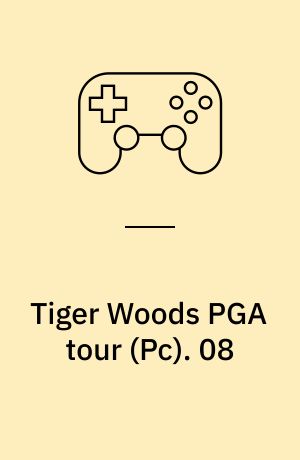 Tiger Woods PGA tour. 08