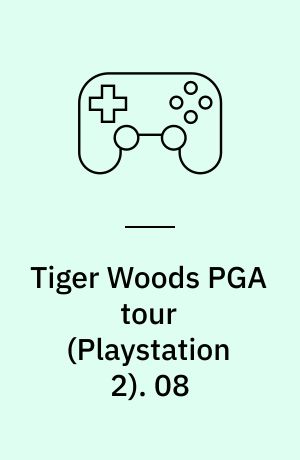 Tiger Woods PGA tour (Playstation 2). 08