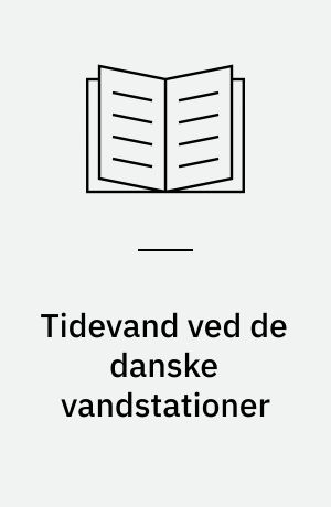 Tidevand ved de danske vandstationer