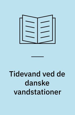 Tidevand ved de danske vandstationer