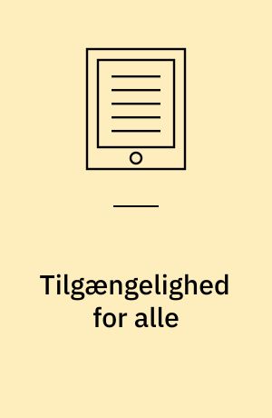 Tilgængelighed for alle