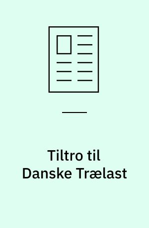 Tiltro til Danske Trælast