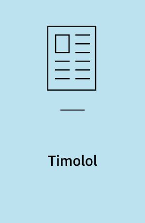 Timolol