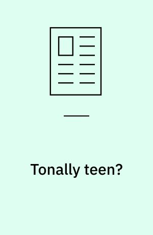 Tonally teen? : Issues of audience appeal in contemporary Danish youth films