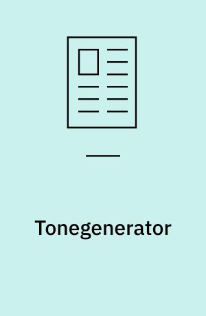 Tonegenerator
