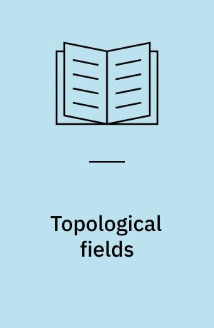 Topological fields