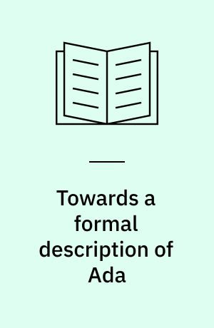 Towards a formal description of Ada