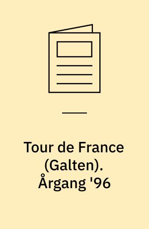 Tour de France (Galten). Årgang '96