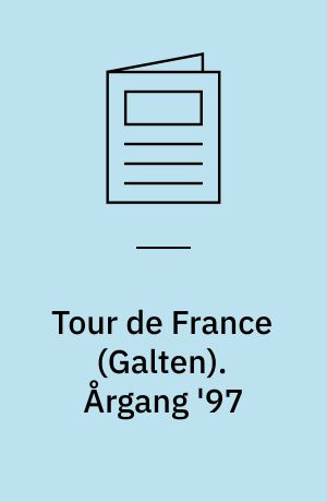 Tour de France (Galten). Årgang '97