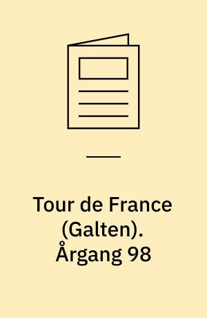Tour de France (Galten). Årgang 98