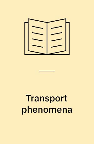 Transport phenomena : Sitges International School of Statistical Mechanics, June, 1974, Sitges, Barcelona/Spain