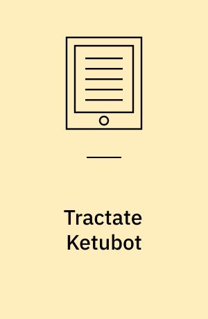 Tractate Ketubot : Sixth Order: Tahorot. Tractate Niddah