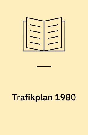 Trafikplan 1980