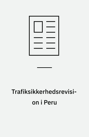 Trafiksikkerhedsrevision i Peru