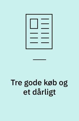 Tre gode køb og et dårligt : vi prøver 4 transportable farve-TV