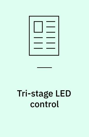 Tri-stage LED control
