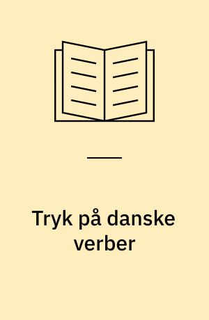 Tryk på danske verber