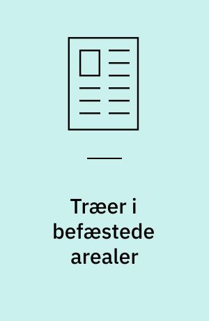 Træer i befæstede arealer