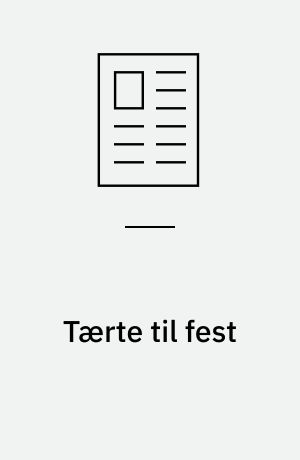 Tærte til fest