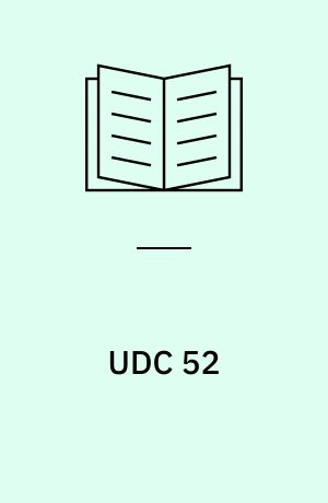 UDC 52 : Astronomy. Astrophysics. Space research. Geodesy