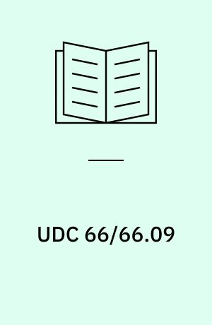 UDC 66/66.09 : Chemical and related industries. Chemical technology