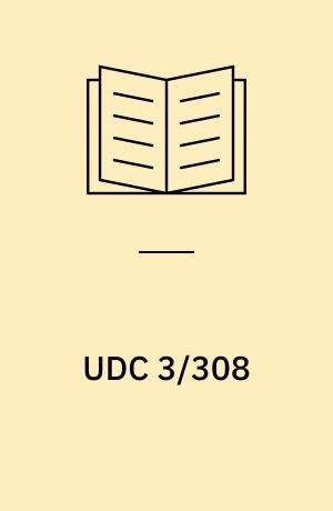 UDC 3/308 : Social sciences. Sociology. Sociography